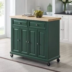Madison Kitchen Island/Cart Emerald Green - Crosley -Baxton Home Shop GUEST f2dde81c d4f0 436e 9599 06e643cc3400