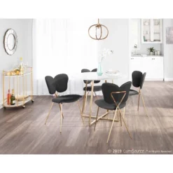 Set Of 2 Madeline Contemporary And Glam Chairs - LumiSource -Baxton Home Shop GUEST f39ce2e4 cdd4 4af2 b06e db45c03fb045