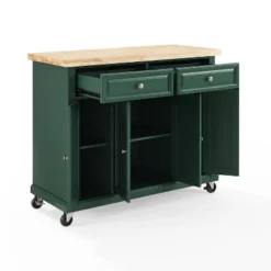 Madison Kitchen Island/Cart Emerald Green - Crosley -Baxton Home Shop GUEST f45c26de 1b5f 4ceb 9e6f 3b8547b10888