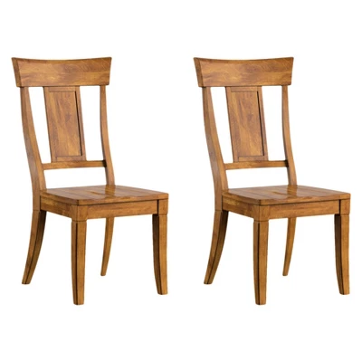 South Hill Panelled Back Dining Chair 2 In Set - Inspire Q® 6 South Hill Panelled Back Dining Chair 2 In Set - Inspire Q® - Image 4