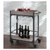 Franklin Bar Cart And Wine Rack Weathered Gray - Threshold™ -Baxton Home Shop GUEST f56f95ed 7805 4e5d b69d 257b823aaa93