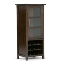 Franklin High Storage Wine Rack Cabinet - WyndenHall -Baxton Home Shop GUEST f59b904a 2ea4 4e46 bd84 ab04a5a6b377