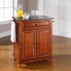 Cambridge Granite Top Portable Kitchen Island/Cart Cherry/Black - Crosley -Baxton Home Shop GUEST f5e3473b fb3c 4889 a6e0 0604512a80bb
