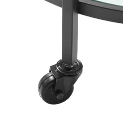 Bailey Bar Cart Matte Black - Crosley 10 Bailey Bar Cart Matte Black - Crosley -Baxton Home Shop GUEST f68af1a6 1721 4f1e a99e 16dc9cb81dba