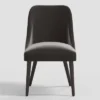 Geller Modern Dining Chair In Shiny Velvet Mystere - Threshold™ -Baxton Home Shop GUEST f728cf4a ef0e 480a a39b 429a6d845177