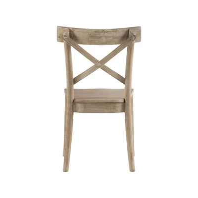 2pc Keaton X Back Wooden Side Chair Set Beach - Picket House Furnishings 6 2pc Keaton X Back Wooden Side Chair Set Beach - Picket House Furnishings - Image 4