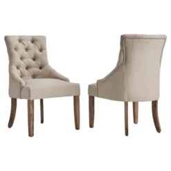 Lawler Button Tufted Dining Chair 2 In Set - Inspire Q® 14 Lawler Button Tufted Dining Chair 2 In Set - Inspire Q® -Baxton Home Shop GUEST f91ddf0f 5f28 4eef 8824 02b37902886d