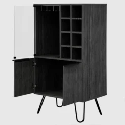 Aster Bar Cabinet Smokey Oak - RST Brands -Baxton Home Shop GUEST f9e931e3 259c 4265 b701 21c0c1d03d15