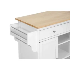 Meryland Modern Kitchen Island Cart White - Baxton Studio 5 Meryland Modern Kitchen Island Cart White - Baxton Studio -Baxton Home Shop GUEST fa3ffe94 b957 49c1 8429 ba28dcb2690f