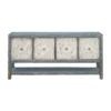Ace Antique Inspired 4 Door Storage Credenza/Sideboard Weathered Blue - Treasure Trove -Baxton Home Shop GUEST fa552b26 32fd 4ce1 a99b 60f5fab35277