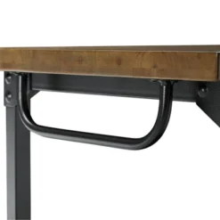 Kane Multifunction Cart Rustic Antique Oak/Black - Dorel Living -Baxton Home Shop GUEST fa998d3c f475 48b5 9dc6 e1c10c217fb0