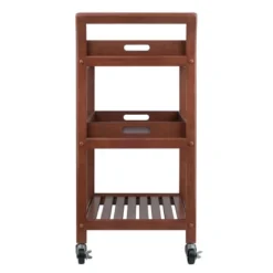 Albert Entertainment Cart Walnut - Winsome -Baxton Home Shop GUEST fb142c7c a30e 4ee8 95de 8221f76a9b7c