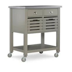 Robbin Kitchen Cart - Linon -Baxton Home Shop GUEST fb2c79b6 c925 4445 a4a0 ff54788cea08