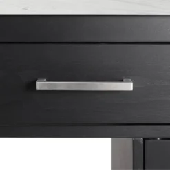 Audrey Faux Marble Top Kitchen Island Black - Crosley -Baxton Home Shop GUEST fba227ed 92e5 489b 8ae7 a6c10995d08f