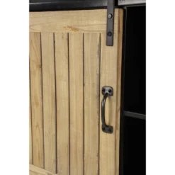 Industrial Rolling Cart Black - Olivia & May -Baxton Home Shop GUEST fbde8f01 be61 4031 82cd a6c9fdabec7d