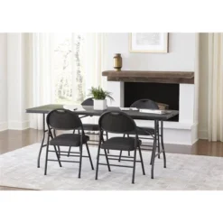 30" Fold-In-Half Blow Molded Folding Table - Room & Joy -Baxton Home Shop GUEST fbe0dd37 837c 42ac bd41 1763c5da0850