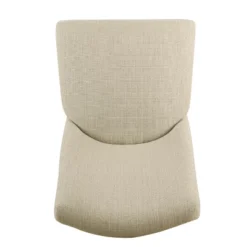 Marin Curved Back Dining Chair Stain Resistant Textured Linen - HomePop -Baxton Home Shop GUEST fc0dca43 ebdb 4bc3 9522 a40067144a7e