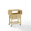 Bristol Double Drop Leaf Kitchen Cart Natural - Crosley 2 Bristol Double Drop Leaf Kitchen Cart Natural - Crosley -Baxton Home Shop GUEST fc25960d e891 491f bb07 f42d8cdebc53
