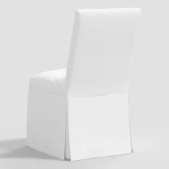 Samy Skirted Slipcover Dining Chair Twill White - Threshold™ 9 Samy Skirted Slipcover Dining Chair Twill White - Threshold™ -Baxton Home Shop GUEST fc284e5f 3d25 4ea3 bd44 ca349bd81099