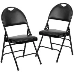 Flash Furniture 2 Pack HERCULES Series Extra Large Ultra-Premium Triple Braced Metal Folding Chair With Easy-Carry Handle 31 Flash Furniture 2 Pack HERCULES Series Extra Large Ultra-Premium Triple Braced Metal Folding Chair With Easy-Carry Handle -Baxton Home Shop GUEST fc76b844 ede2 43f8 acae 673f8393c78e