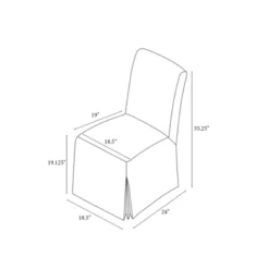 Canvas Slipcover Armless Dining Chair - Hearth & Hand™ With Magnolia 19 Canvas Slipcover Armless Dining Chair - Hearth & Hand™ With Magnolia -Baxton Home Shop GUEST fc97354d 061e 4aac 9cad 1061314ab18c