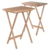 2pc Alex Snack Table Set Natural - Winsome -Baxton Home Shop GUEST fd32e9b2 1e66 4a5c 8b92 8793dadf6fd5