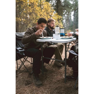 Stansport Folding Camping Table With Adjustable Height 48" X 24" 13 Stansport Folding Camping Table With Adjustable Height 48" X 24" - Image 11