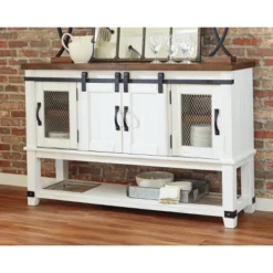 Valebeck Dining Server White/Brown/Beige - Signature Design By Ashley 9 Valebeck Dining Server White/Brown/Beige - Signature Design By Ashley -Baxton Home Shop GUEST fd80a2cb 66ad 4287 8852 8f620491da4e