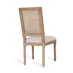 Set Of 6 Regina French Country Wood And Cane Upholstered Dining Chairs - Christopher Knight Home -Baxton Home Shop GUEST fd891dd4 4945 4fda a3ca a76127097f41