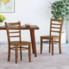 Set Of 2 Prestage Farmhouse Wooden Dining Chairs - Christopher Knight Home -Baxton Home Shop GUEST fe29c658 9c48 4d82 9475 ef7f5e97c16f