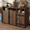 Trier Rustic Buffet Server Walnut - MiBasics -Baxton Home Shop GUEST fe61e8cc 22da 479e 9486 35ed374d6b8f
