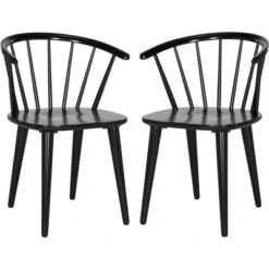 Blanchard Spindle Side Chair (Set Of 2) - Safavieh -Baxton Home Shop GUEST ff6ccaa9 dbfd 4ded baeb d6c01e694a5e