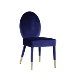 Set Of 2 Jerett Dining Chair Navy - Chic Home Design -Baxton Home Shop GUEST ffb3202f a246 4243 9c36 15d859764271